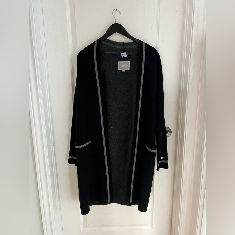 Soia & Kyo Denise knew length cardigan small